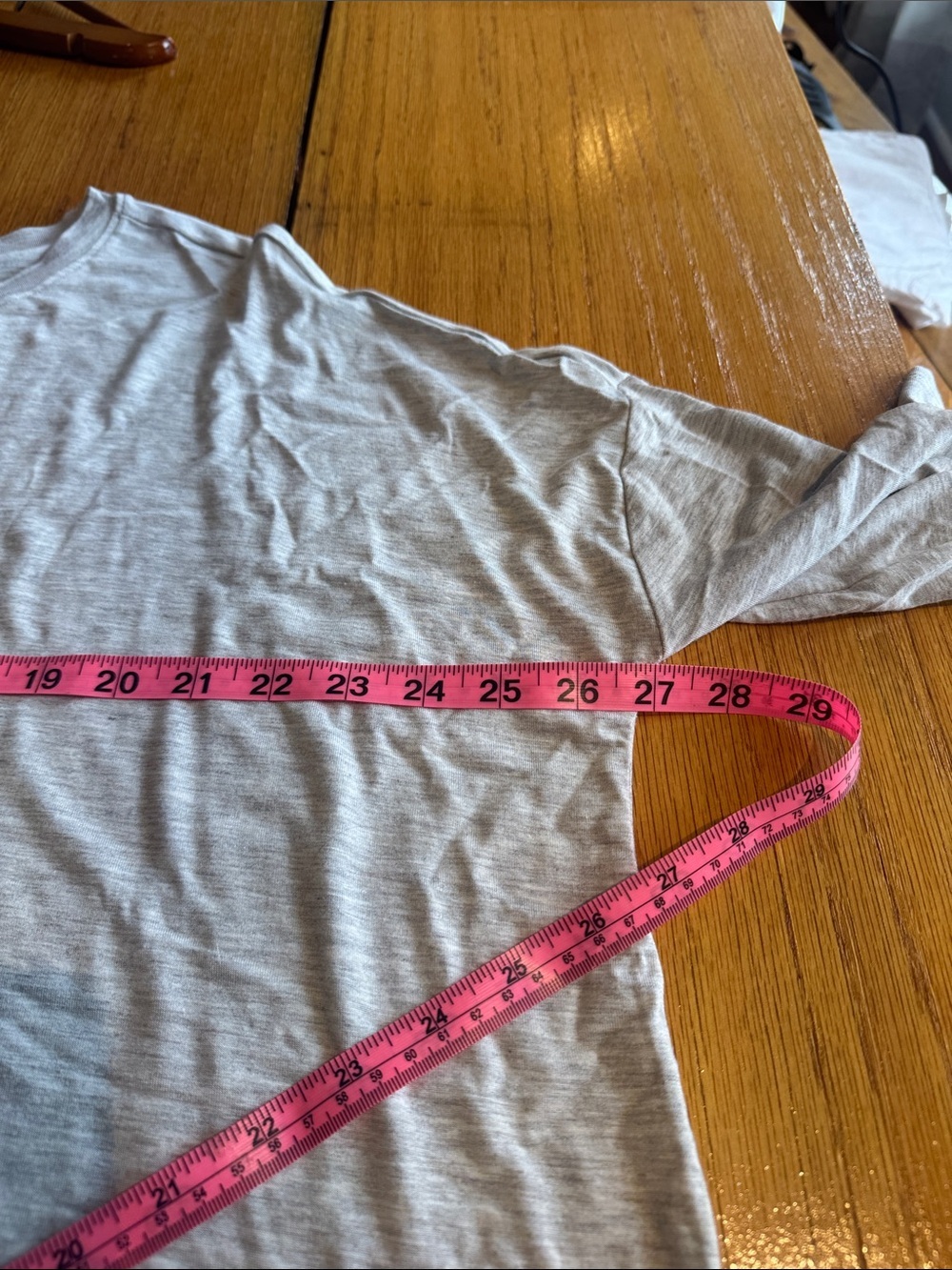 Matilda Jane Light Gray Layered Hem Tunic - Picture 5 of 6